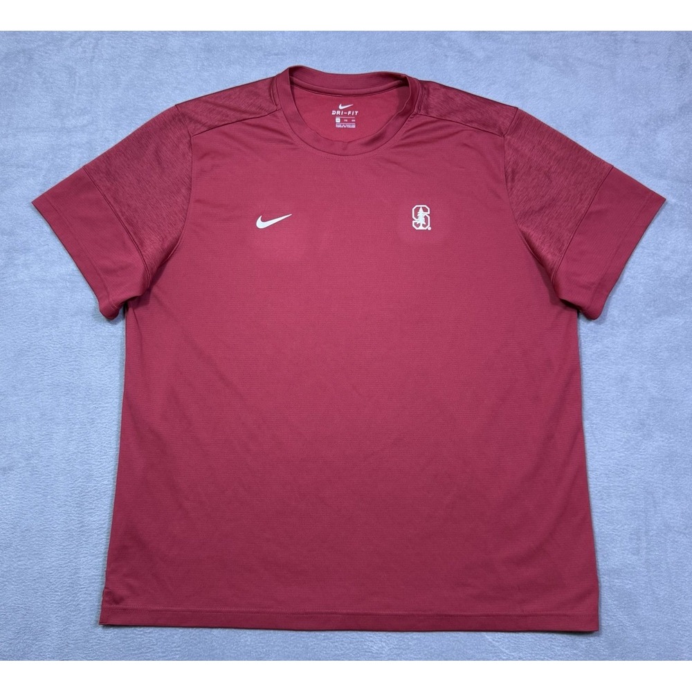 Nike Syracuse Orange Dri-FIT Shirt Mens XXL Red Training On Field Engineered